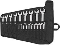 TEKTON Combination Wrench Set with Pouch, 19-Piece (1/4-1-1/4 in.) | WCB94103