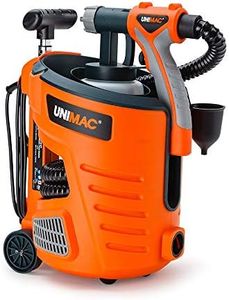 Unimac 740W Electric Paint Sprayer Gun with DIY Spray Station Tool 3-Way Nozzle and Telescopic Trolley