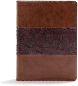 CSB Study Bible, Mahogany Leathertouch
