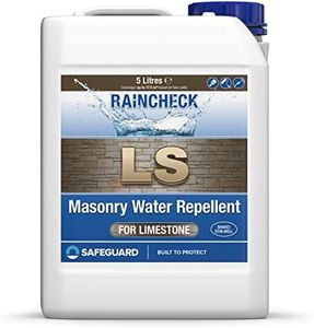 Raincheck Limestone Sealer 5 Litre - Breathable, Colourless Water Seal for Limestone
