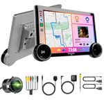 Diamond Android SystemTouchCar Screen10.1In Car Stereo Android System for Car Wireless Android Auto Car Play,4GB/64GB,4th GenCar Display Screen Android System for Car|GPS,Bluetooth,WiFi,FM,AHD Camera