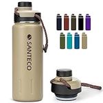Insulated Water Bottles 24 oz, Sant