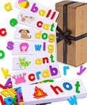 Jaques of London Phonics Games and Spelling Games | Educational Toys for 4 Year Olds | Learning Toys for 3 Year Olds | Ideal for Developing Phonics Skills for 4 Year Olds