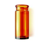 JIM DUNLOP Bottleneck Glass R. Willy, Medium, Orange Sangria