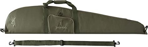 Browning Hunter New Fabric/Leather Rifle Sheath, Green and Beige, 134 cm