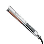 Revlon Salon Straightening and Curling Copper Flat Iron, 1 Inch