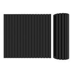 Garage Smith GWP08 Garage Wall Protector Foam Wall Column Corner Guard for Parking Garages - Wall Edge Protector - Wall Corner Edge and Bumpers Guards (2-Pack(Black))