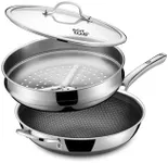 13 Inch Hybrid Stainless Steel Wok 