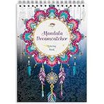 Livre de Coloriage Adultes Mandalas Anti-Stress Attrape-Rêve: le Premier Cahier de Coloriage avec papier artiste au format A4 sans bavure par Colorya