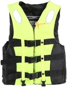 Adult Life Vest with Whistle | Adjustable Unisex Swim Vest,Life Aid Adults for Swimming, Snorkeling, Kayaking, Paddle, Boating