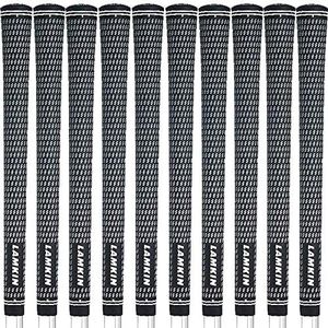 Lamkin CROSSLINE MENS STANDARD 58R GOLF GRIPS X 9 +FREE GRIP TAPE