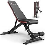 PASYOU Workout Bench Adjustable Wei