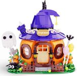 Halloween Pumpkin House Building Ki