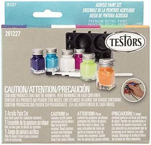 Testors 281227 Trendy Acrylic Paint Set Multicolor