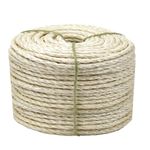 Cat Sisal Rope 164-Feet 4mm for Scratcher Repair and Replace Scratching Post, DIY Hemp Twine Rope for Cat Tree Tower Carpet Mat Kicker House, Pet Toy, and Crafts Gardening Home Decorating