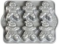 Nordic Ware 86948 Gingerbread Kids Cakelet Pan