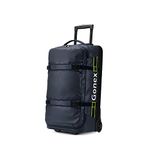 Gonex Rolling Duffle Bag with Wheels 70L 65cm Water Repellent Wheeled Travel Duffel Luggage with Rollers 25 inch,Navy Blue