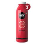 Raw Pressery Grapefruit Juice (2 x 1000ML) High Vitamin C & Dietary Fiber, Natural Energizer & Immunity Booster, Cocktail Mixer, No Added Sugar