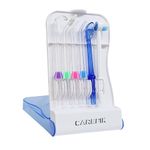 Replacement Heads For waterpik, Water Flosser Replacement Tips Parts with Storage Case Compatible with Waterpik Water Flosser (6 Tips Combo)