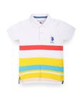 U.S. POLO ASSN. Boy's Regular Fit T-Shirt (UKTSHR0012N_White 11 Years-12 Years)