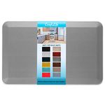 ComfiLife Anti Fatigue Floor Mat – 3/4 Inch Thick Kitchen Mats for Floor, Standing Desk Mat, Kitchen Rug – Comfort at Home, Office – Durable – Stain Resistant – Non-Slip Bottom (20" x 32", Gray)