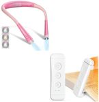 Glocusent Book Light, Bendable Neck Light, Book Light for Reading in Bed, Book Lovers Gifts
