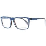 DIESEL Men's Brillengestelle Dl5153 55056 Optical Frames, Blue (Blau), 55