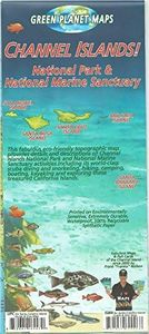 Channel Islands National Park & Marine Sanctuary Adventure Recreation Waterproof Map by Green Planet Maps