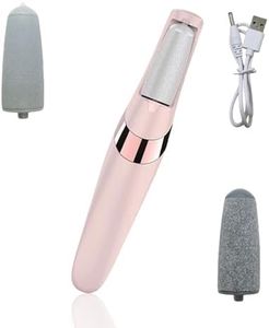 Jeyzuroa Electric Foot Callus Remover for Feet - Pedicure Wand Rechargeable Pedicure Tool with LED Light, Foot File, Shaves Dry and Dead Skin, Foot Care for Smoother Feet Ideal Gift