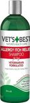 Vet's Best Allergy Itch Relief Dog Shampoo | Cleans and Relieves Discomfort from Seasonal Allergies | Gentle Formula | 16 Oz