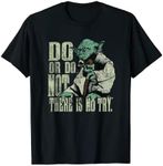 Star Wars Yoda Do or Do Not There is No Try Vintage Style T-Shirt