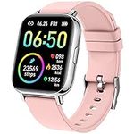 Smart Watch, Fitness Tracker 1.69" Touch Screen Fitness Watch with Heart Rate Sleep Monitor, Step Counter Smart Watch for Women Men Activity Trackers IP68 Waterproof Smartwatch for iOS Android