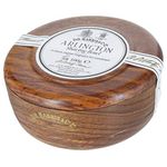 DR Harris & Co Arlington Shaving Soap and Wooden Mahogany Shaving Bowl