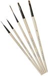 Robert Simmons Simply Simmons Value Brush Sets Devilish Detail Set set of 5