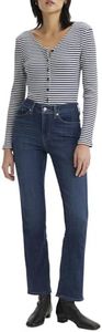 Levi's Women's Classic Straight Jeans, Lapis Dark Horse, 31 (US 12) L
