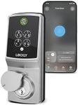 Lockly Secure Pro (2025 Latest Version), Smart Lock with Built-in Wi-Fi, New-Gen Fingerprint Door Lock, Keyless Entry Deadbolt, PIN Genie Keypad, Auto Lock, App Remote Control, Easy Installation