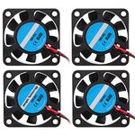 Cooling Fan for 3D printer, ASHATA 40mm x 40mm x 10mm 3D Cooling Fan,12V 7000RPM 6.7CFM High-speed Cooling Fan 3D Printer Parts (4 Packs)