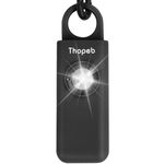 Thopeb Birdie Personal Safety Alarm for Women - Self Defense Keychain - Personal Alarm for Women - 130dB Siren LED Strobe Light and Key Chain