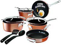 Gotham Steel Stackable Pots and Pan