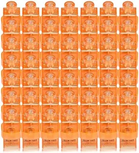 CALIFORNIA CADE ELECTRONIC Finger Lights, 50Pcs Finger Flashlights for Kids Adult Glow in The Dark Party Favors Bulk, Led Finger Light for Easter Egg Hunt Classroom Prizes Parties Halloween - Orange