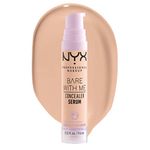 NYX Professional Makeup Concealer Serum, Natural Medium Coverage, Works Like Skincare, Bare With Me, 03 Vanilla, 9.6ml