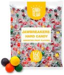 Halloween Candy - Jawbreakers Hard Candy | Fruit Flavored Assortment, 2-Pound Bag (About 160 Pieces)