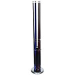 Hathaway Westmont Floor Pool Cue Rack, Black