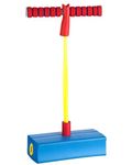 Kids Pogo Jumper Fun and Safe Pogo Stick for Toddlers, Durable Foam Bungee Jumping Stick Makes Squeaky Sounds Improves Balance, Bouncing Toy for Ages 3 and up (Multicolor)