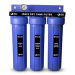 IONIX Sky Tank Filteration System, Saltless Water Softener, German Quality | Whole House Water Filter| High Capacity Housings (High Pressure Sky Tank Filter) - Sedimentation