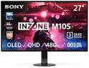 Sony INZONE M10S 27“ OLED QHD PC Gaming Monitor: 1440p, 480Hz, 0.03ms GTG, DCI-P3 98.5%, G-Sync, Adaptive Sync, VRR, Co-entwickeltes Modell mit Fnatic, 1300 nits, DisplayPort 2.1-2 x HDMI 2.1- PC, PS5