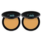 Maybelline New York Matte Compact Powder For All Skin Types, With Spf To Protect Skin From Sun, Absorbs Oil, Fit Me, 230 Natural Buff, 8G (Pack Of 2), Cream