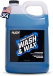 Slick Products Hybrid Ceramic Wash & Wax Super Concentrate – Extra Thick Foaming Car Shampoo & Motorcycle Wash Soap with Wax Protection – Perfect for Foam Cannon – 128 oz.