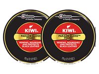 Kiwi Parade Gloss Shoe Polish - Black - 2.5 oz. - Large (Pack - 2)