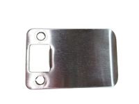 Don-Jo 9103-630 RC Extended Lip Strike Plate in satinless Steel 3 12inch Overall Length, Silver